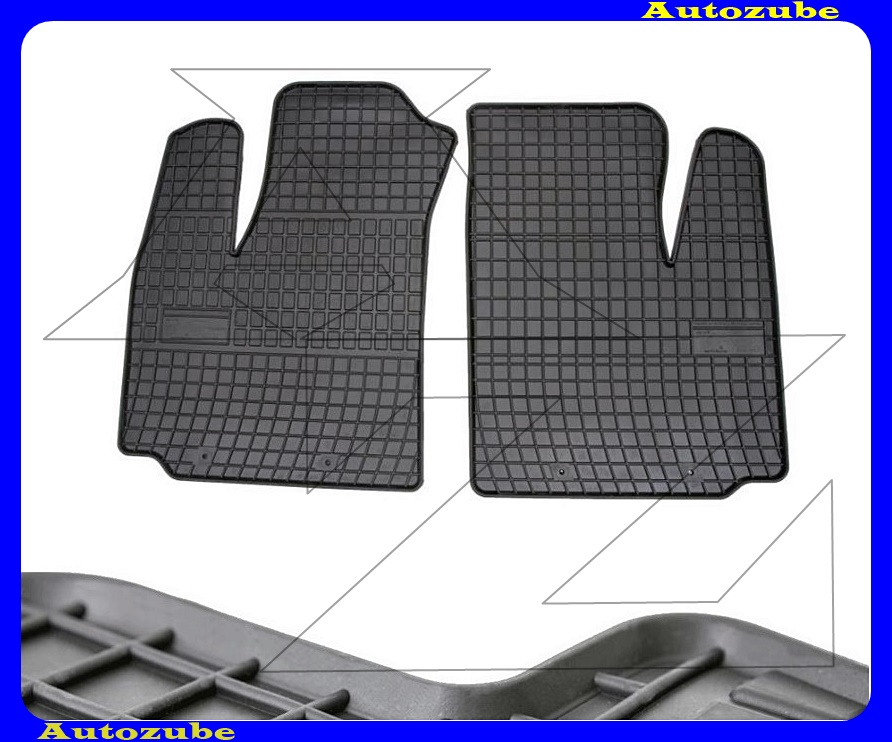 Gumiszőnyeg garnitúra (2db) méretpontos - 3mm vastagságú - 10mm magas peremmel, vanília illattal Gumiszőnyeg garnitúra (2db) méretpontos - 3mm vastagságú - 10mm magas peremmel, vanília illattal