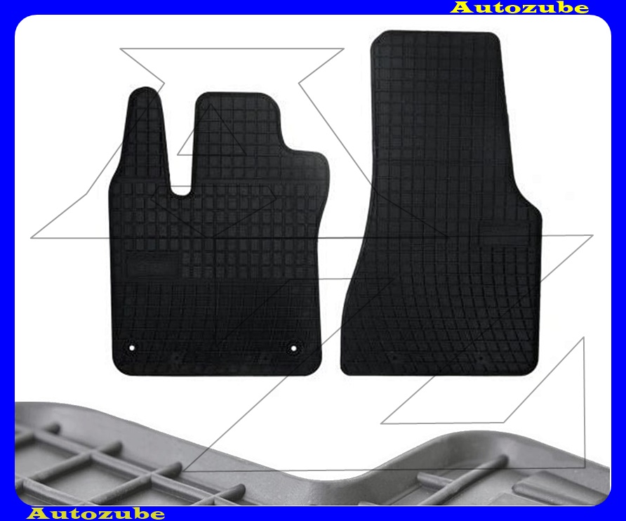 Gumiszőnyeg garnitúra (2db) méretpontos - 3mm vastagságú - 10mm magas peremmel, vanília illattal Gumiszőnyeg garnitúra (2db) méretpontos - 3mm vastagságú - 10mm magas peremmel, vanília illattal