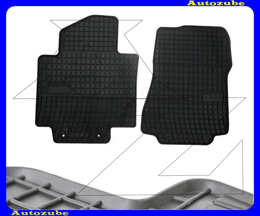 Gumiszőnyeg garnitúra (2db) méretpontos - 3mm vastagságú - 10mm magas peremmel, vanília illattal Gumiszőnyeg garnitúra (2db) méretpontos - 3mm vastagságú - 10mm magas peremmel, vanília illattal