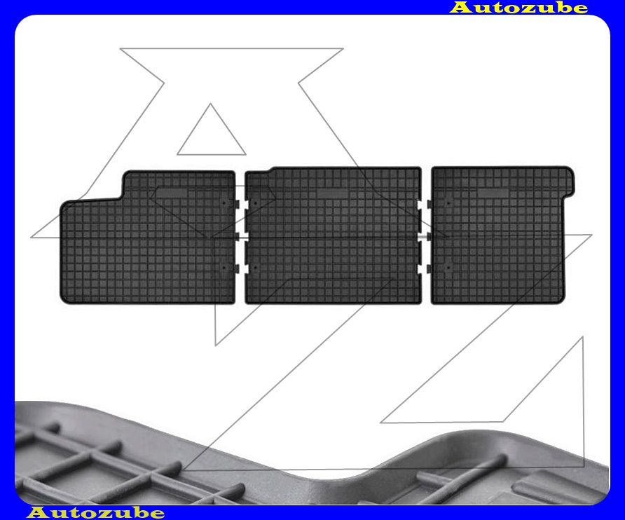 Gumiszőnyeg garnitúra 2.sor üléshez Gumiszőnyeg garnitúra 2.sor üléshez