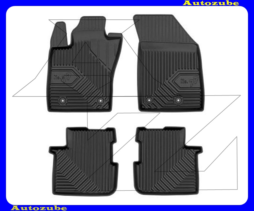 Gumiszőnyeg garnitúra Gumiszőnyeg garnitúra