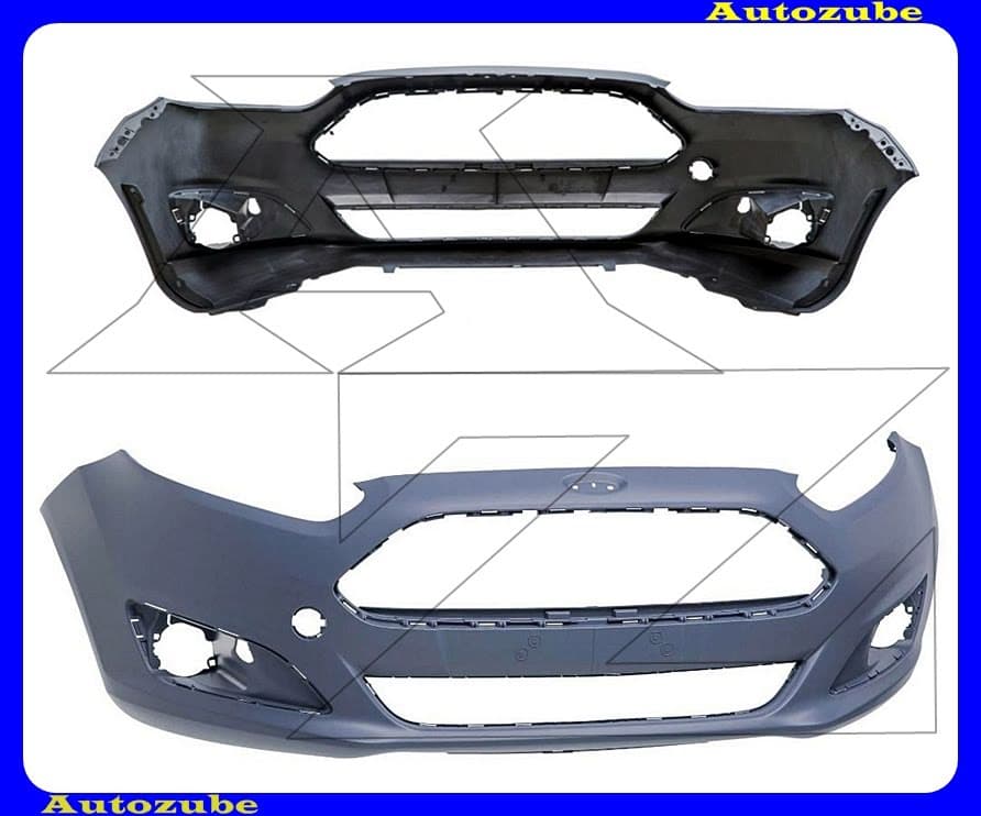 Első lökhárító alapozott Első lökhárító alapozott