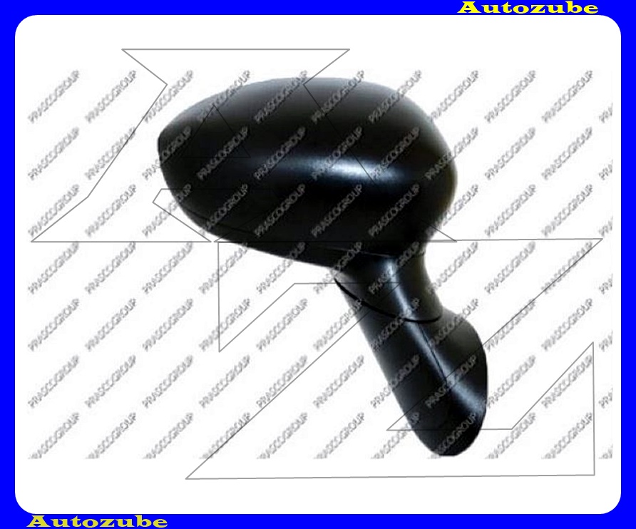 Visszapillantó tükör jobb, manuális, domború tükörlappal, fekete borítással Visszapillantó tükör jobb, manuális, domború tükörlappal, fekete borítással