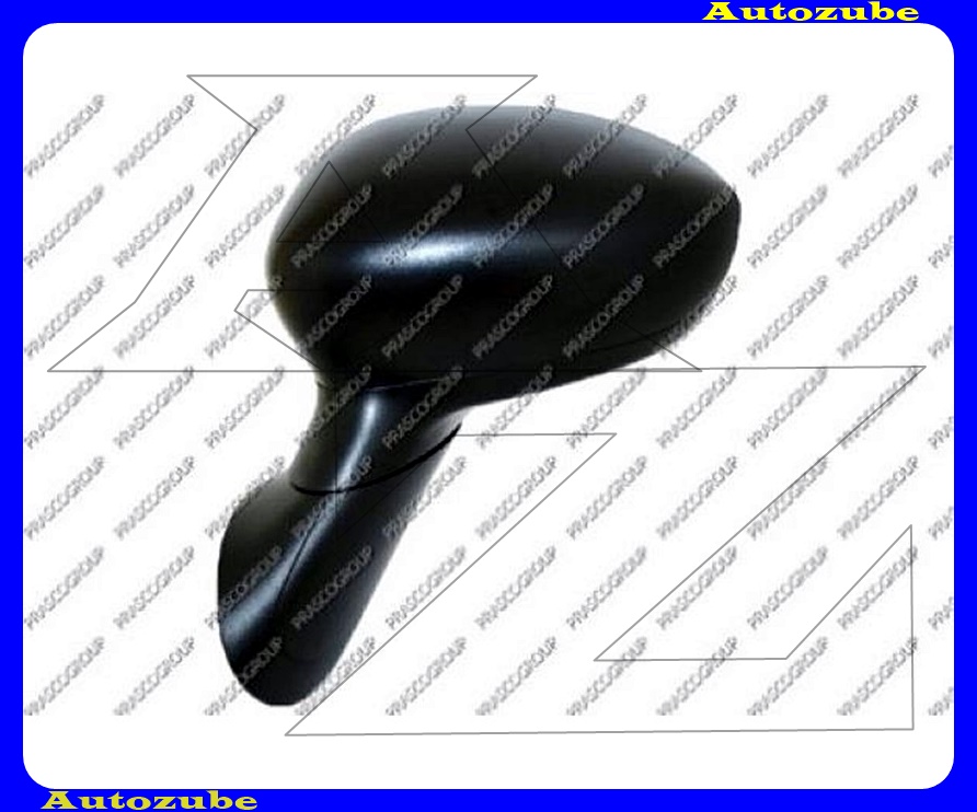 Visszapillantó tükör bal, manuális, domború tükörlappal, fekete borítással Visszapillantó tükör bal, manuális, domború tükörlappal, fekete borítással