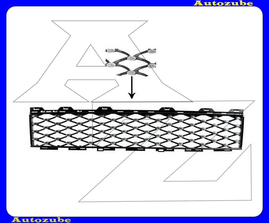 Első lökhárító rács középső Első lökhárító rács középső