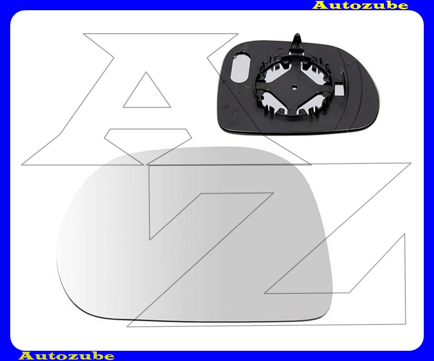 Visszapillantó tükörlap bal, domború (tartólappal) /Rendelésre/ Visszapillantó tükörlap bal, domború (tartólappal) /Rendelésre/