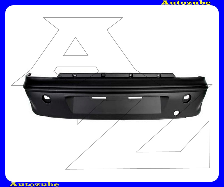 Hátsó lökhárító fekete Hátsó lökhárító fekete