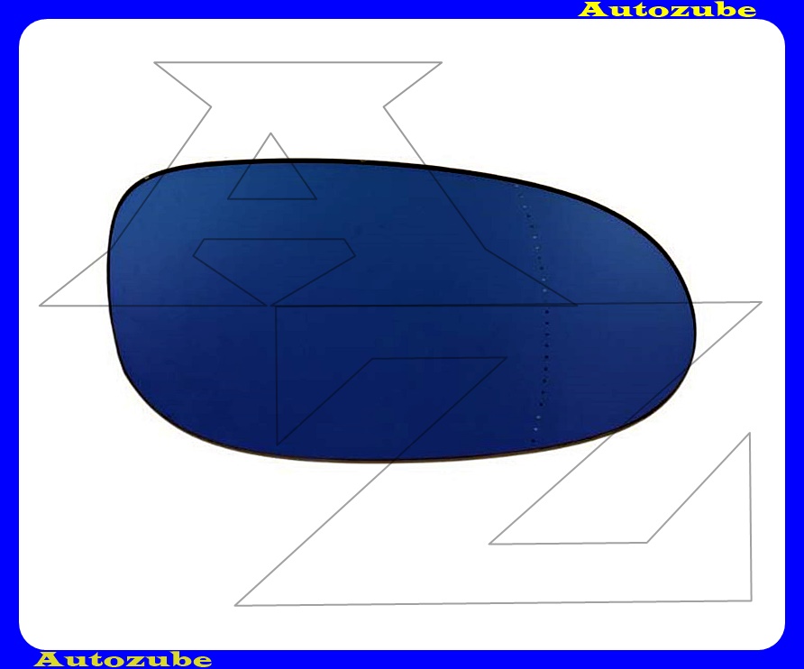 Visszapillantó tükörlap jobb, aszférikus-kék (tartólappal)