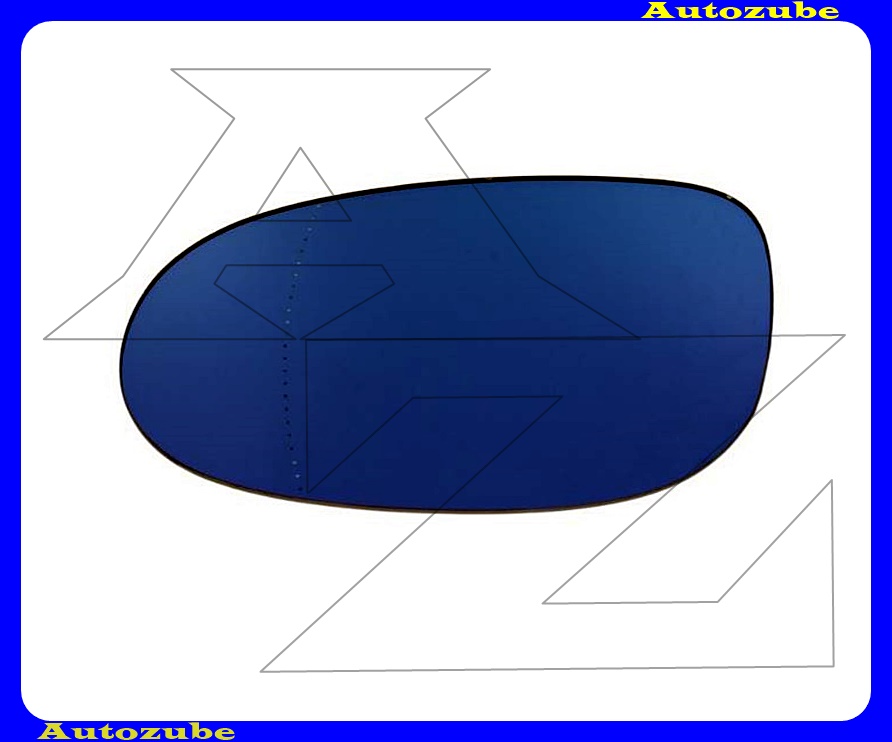 Visszapillantó tükörlap bal, aszférikus-kék (tartólappal)