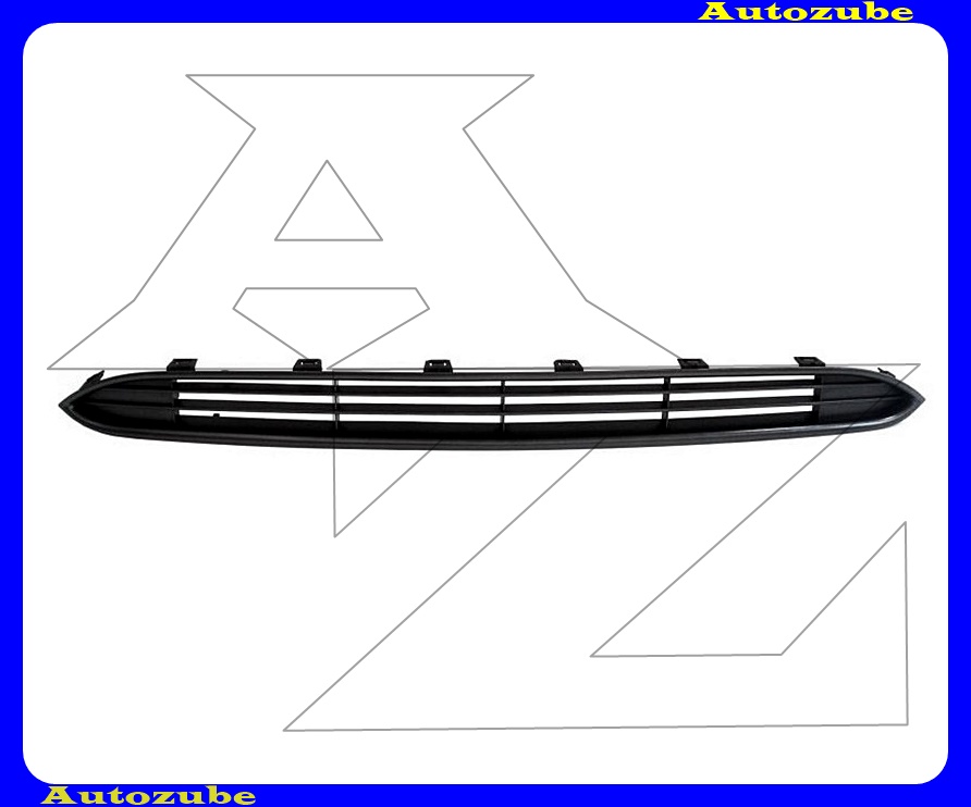 Első lökhárító rács középső felső, fekete Első lökhárító rács középső felső, fekete