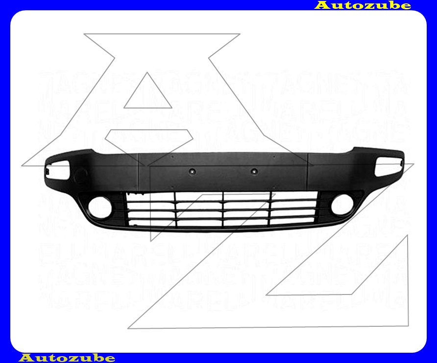 Első lökhárító díszléc, fekete, ködlámpás (vonószemtakaróval) Első lökhárító díszléc, fekete, ködlámpás (vonószemtakaróval)