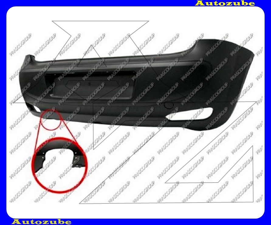 Hátsó lökhárító Hátsó lökhárító