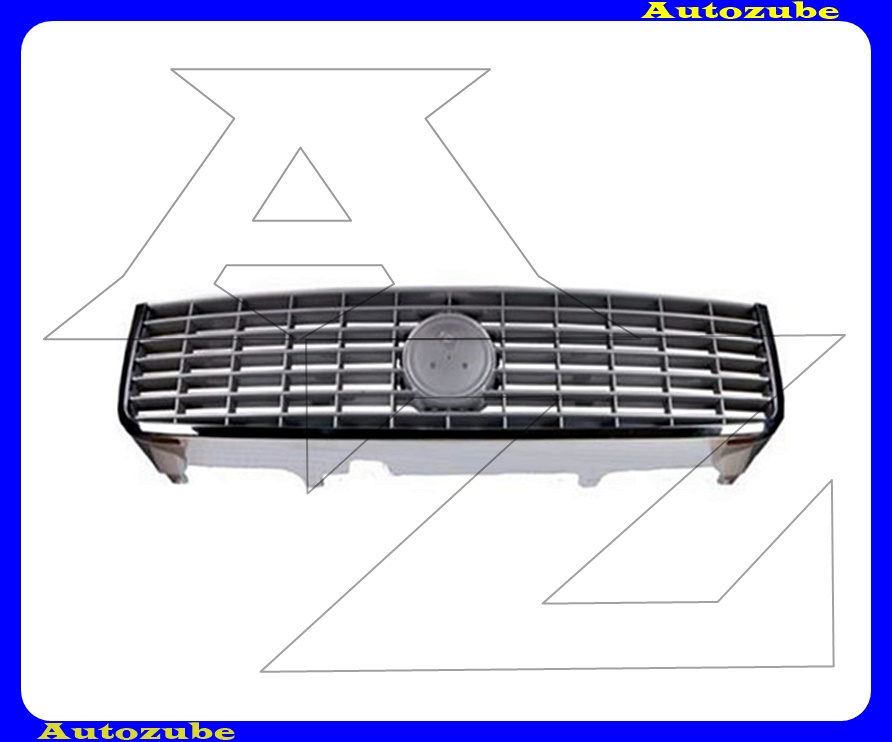 Hűtődíszrács szürke, krómkerettel Hűtődíszrács szürke, krómkerettel