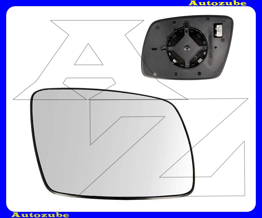 Visszapillantó tükörlap jobb, fűthető-domború (tartólappal) Visszapillantó tükörlap jobb, fűthető-domború (tartólappal)