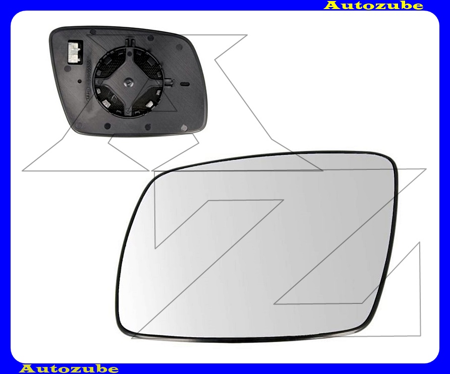 Visszapillantó tükörlap bal, fűthető-domború (tartólappal) Visszapillantó tükörlap bal, fűthető-domború (tartólappal)