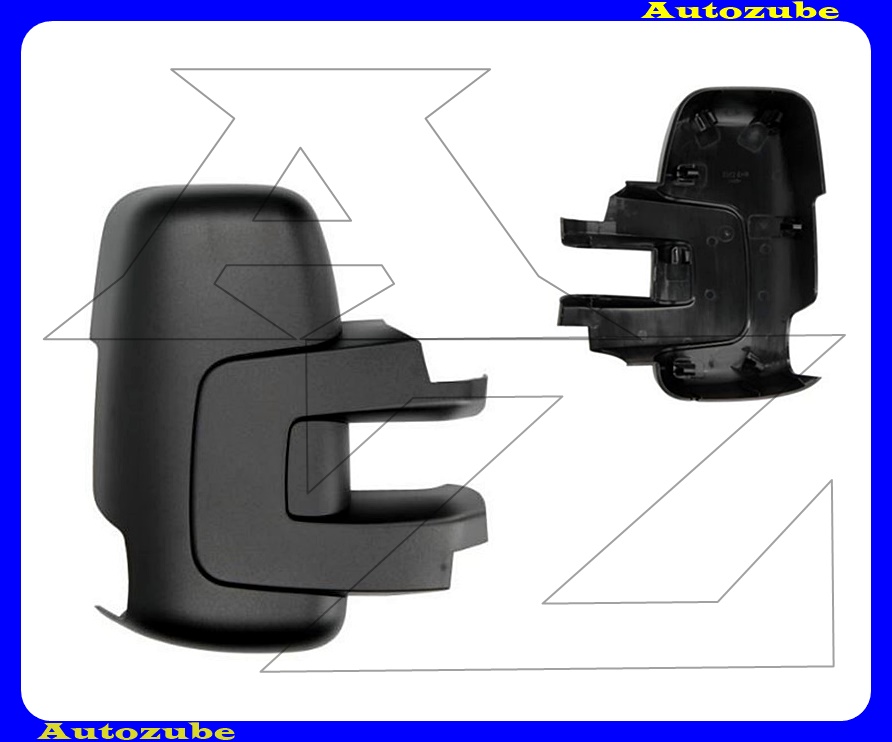 Külső tükör borítás jobb, fekete Külső tükör borítás jobb, fekete