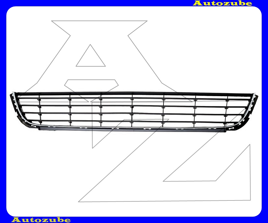 Első lökhárító rács középső, krómkerettel Első lökhárító rács középső, krómkerettel