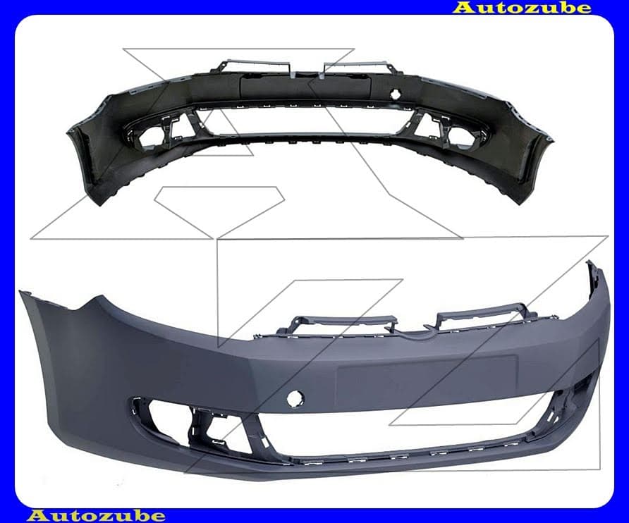 Első lökhárító alapozott Első lökhárító alapozott