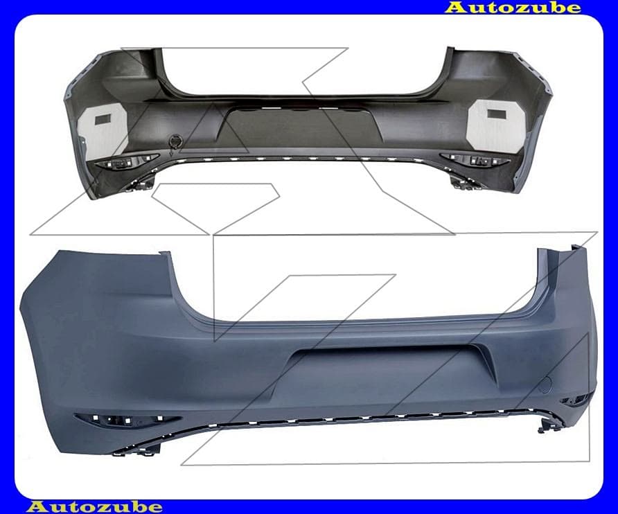 Hátsó lökhárító Hátsó lökhárító