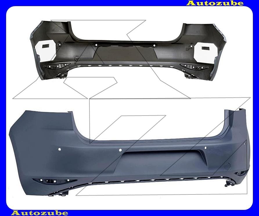 Hátsó lökhárító Hátsó lökhárító