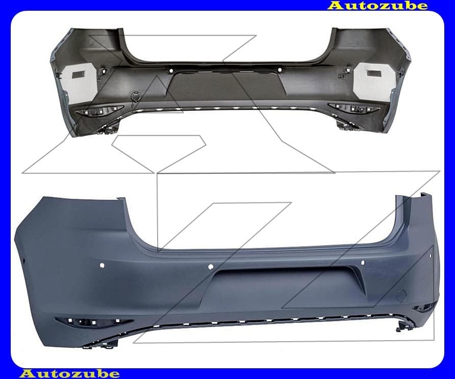 Hátsó lökhárító Hátsó lökhárító