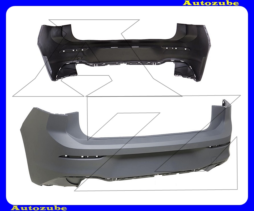 Hátsó lökhárító Hátsó lökhárító