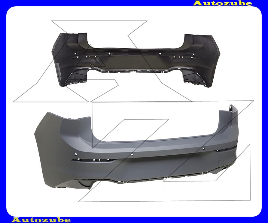 Hátsó lökhárító Hátsó lökhárító