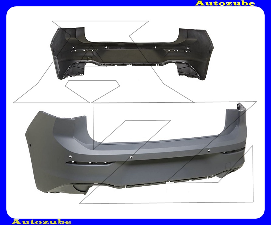 Hátsó lökhárító Hátsó lökhárító