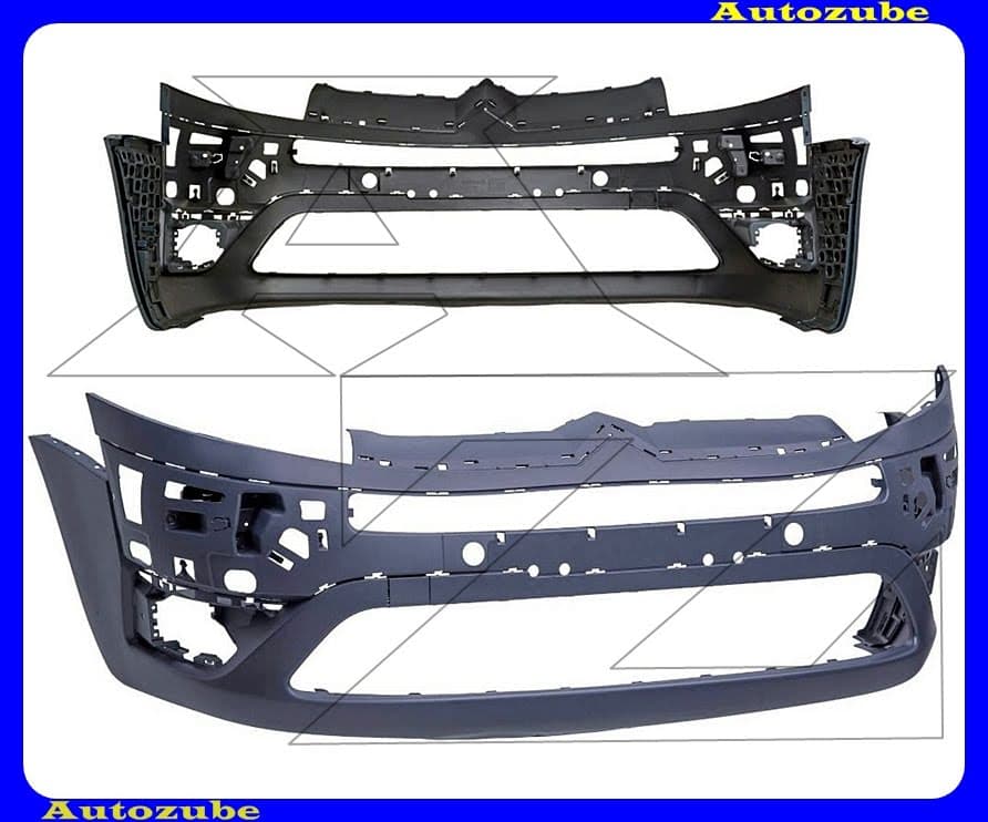 Első lökhárító alapozott Első lökhárító alapozott