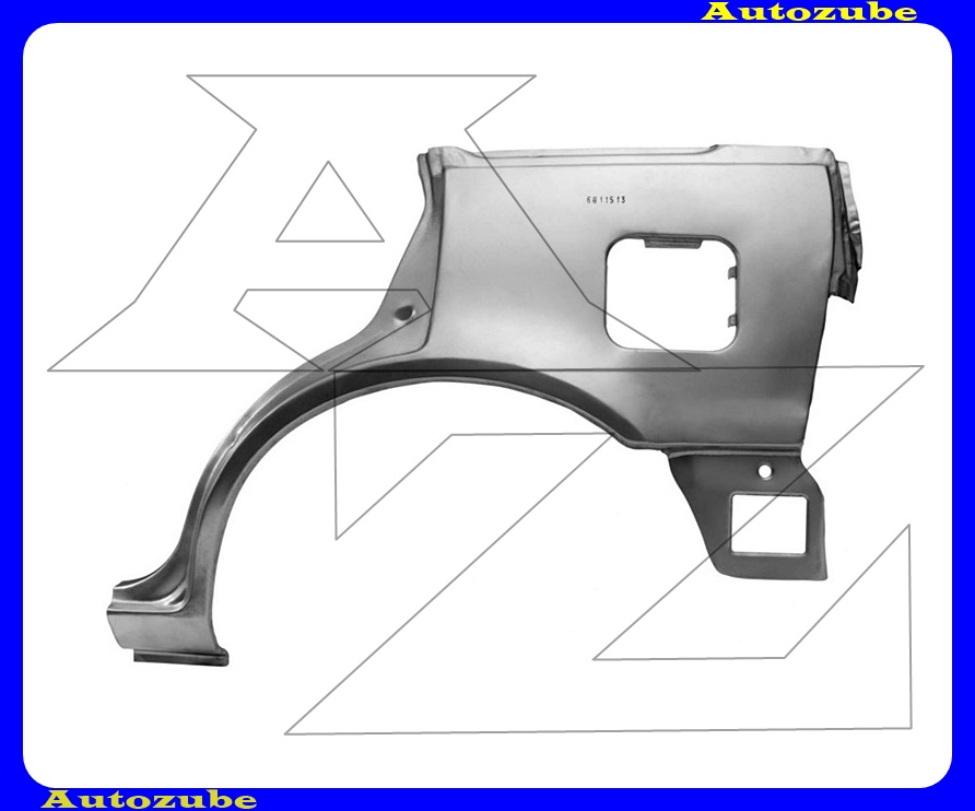 Hátsó sárvédő bal Hátsó sárvédő bal