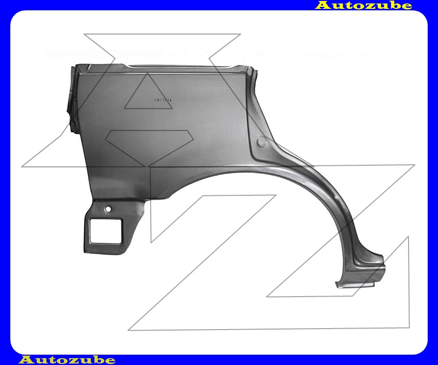 Hátsó sárvédő jobb Hátsó sárvédő jobb
