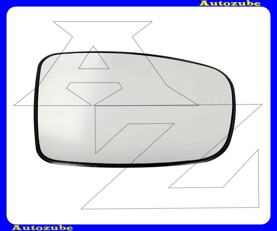 Visszapillantó tükörlap jobb, fűthető-domború (tartólappal) Visszapillantó tükörlap jobb, fűthető-domború (tartólappal)