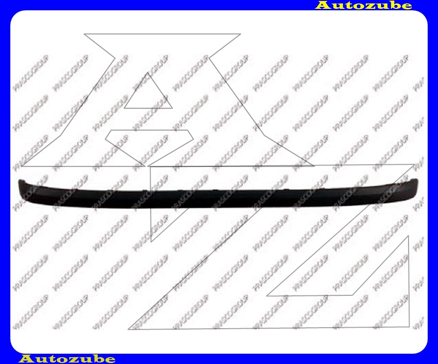 Hátsó lökhárító díszléc, fekete Hátsó lökhárító díszléc, fekete