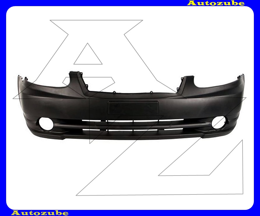 Első lökhárító fekete, ködlámpás Első lökhárító fekete, ködlámpás