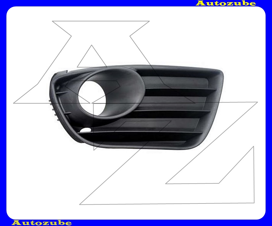 Első lökhárító rács jobb, ködlámpás Első lökhárító rács jobb, ködlámpás