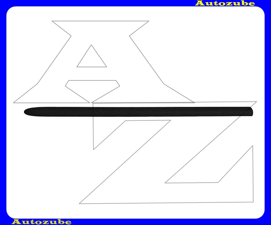 Ajtódíszléc bal fekete Ajtódíszléc bal fekete