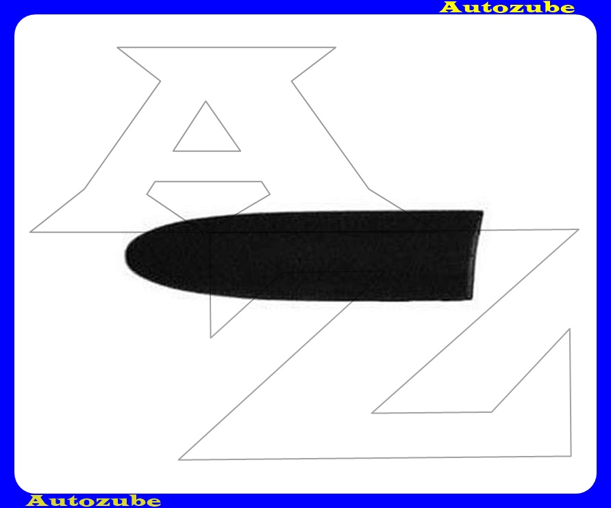 Sárvédő díszléc jobb hátsó fekete Sárvédő díszléc jobb hátsó fekete