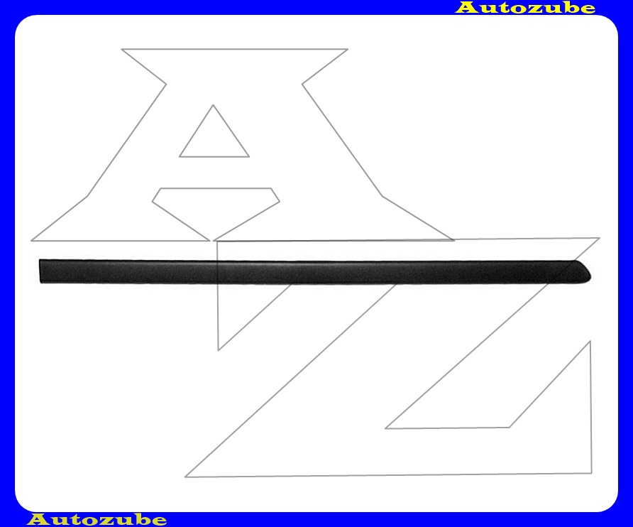 Ajtódíszléc bal hátsó fekete Ajtódíszléc bal hátsó fekete