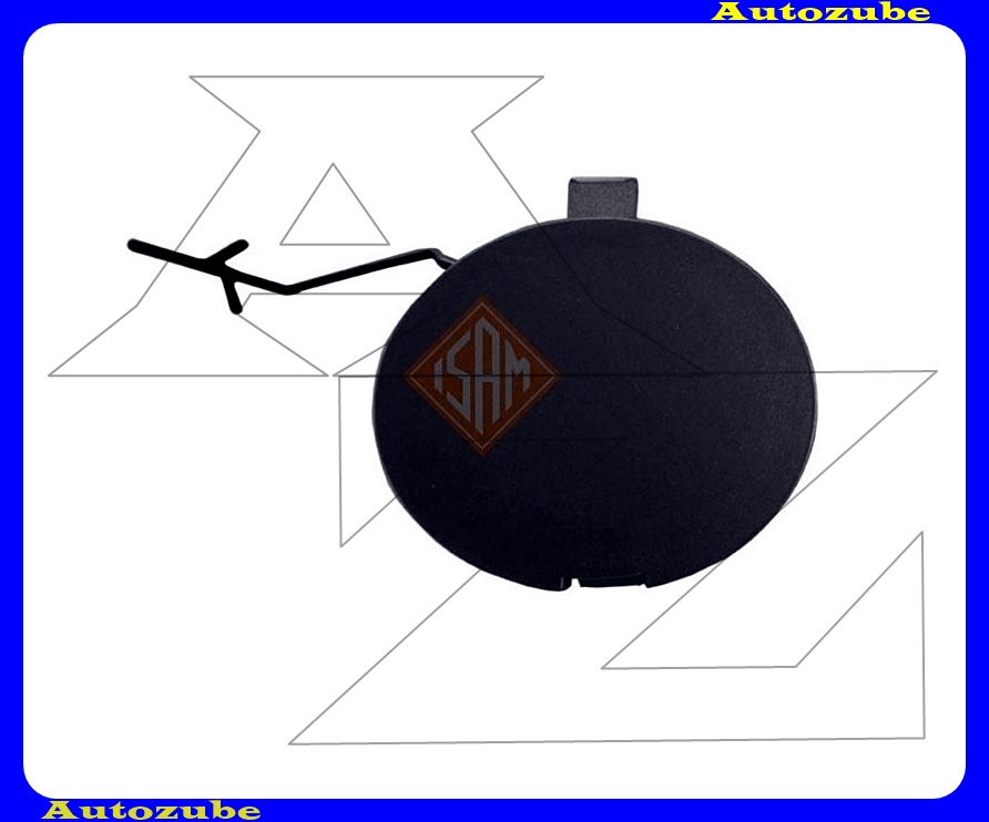 Első lökhárító vonószemtakaró, ezüstszürke Első lökhárító vonószemtakaró, ezüstszürke