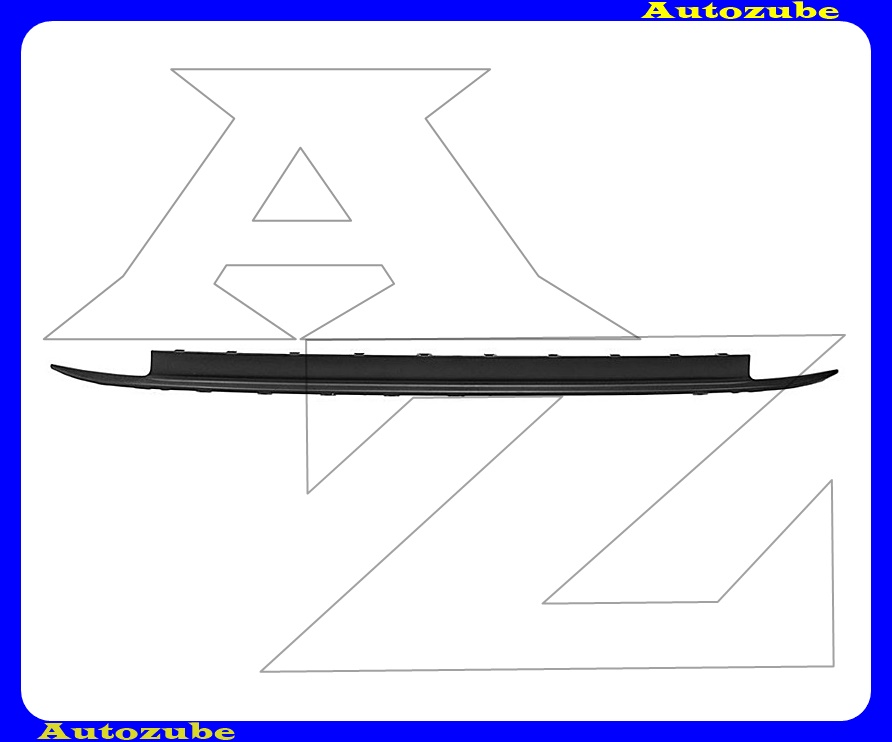 Hátsó lökhárító díszléc fekete Hátsó lökhárító díszléc fekete