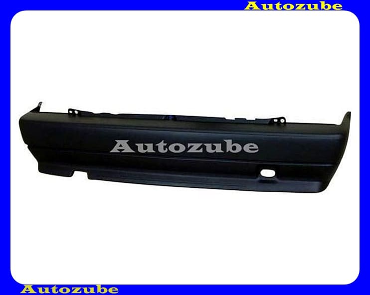 Hátsó lökhárító komplett, fekete Hátsó lökhárító komplett, fekete