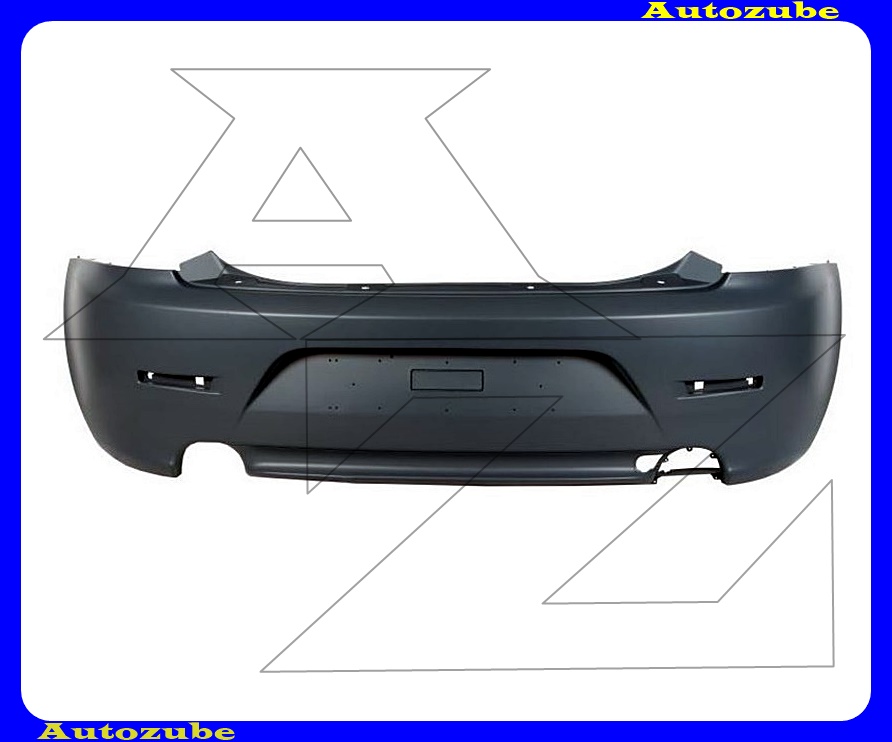 Hátsó lökhárító alapozott Hátsó lökhárító alapozott