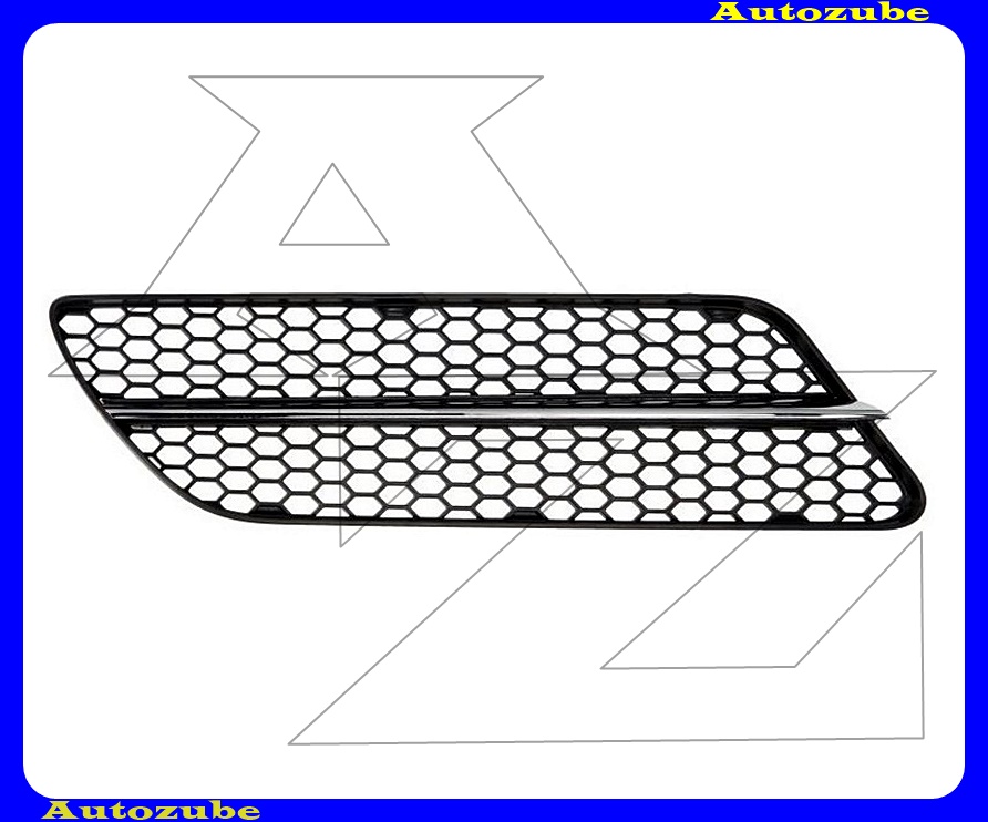 Első lökhárító rács jobb belső, krómdíszléccel Első lökhárító rács jobb belső, krómdíszléccel