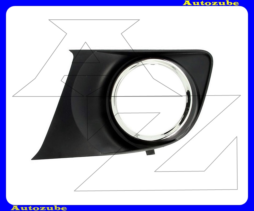 Első lökhárító rács bal külső, ködlámpás, krómkerettel Első lökhárító rács bal külső, ködlámpás, krómkerettel