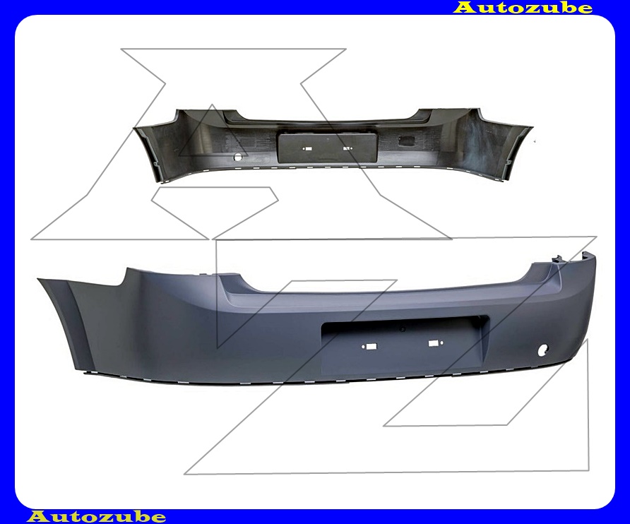 Hátsó lökhárító Hátsó lökhárító