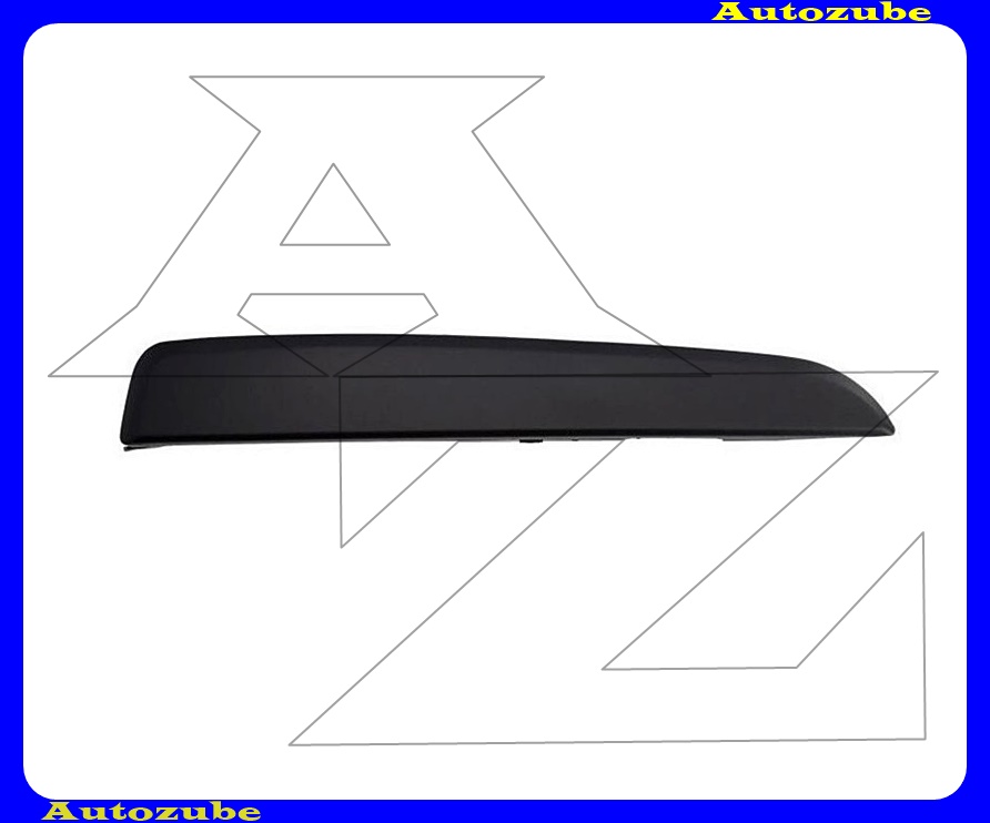 Első lökhárító díszléc jobb, fekete Első lökhárító díszléc jobb, fekete