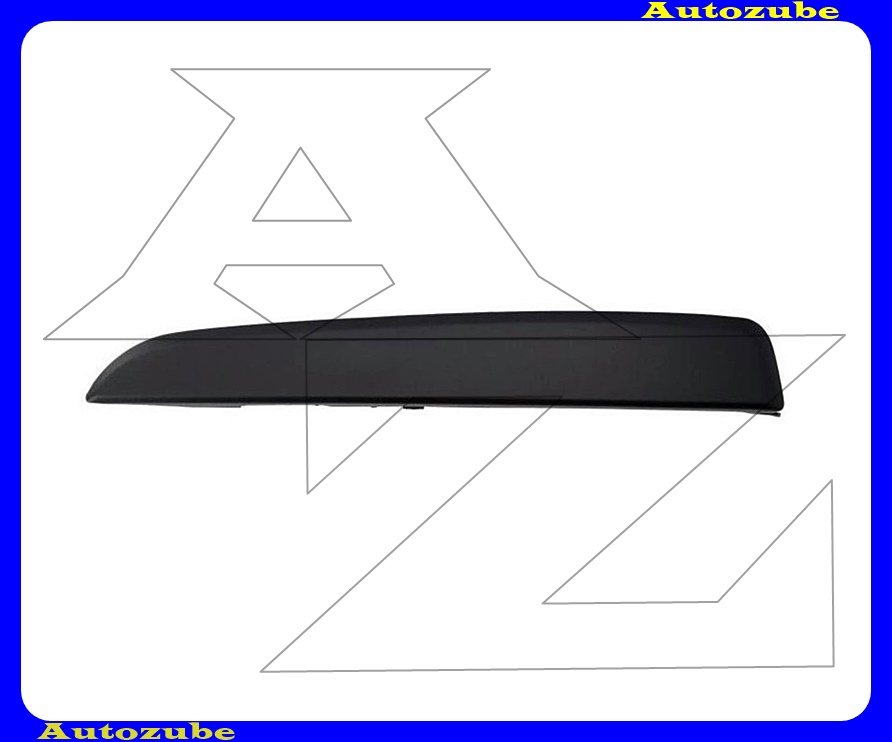 Első lökhárító díszléc bal, fekete Első lökhárító díszléc bal, fekete