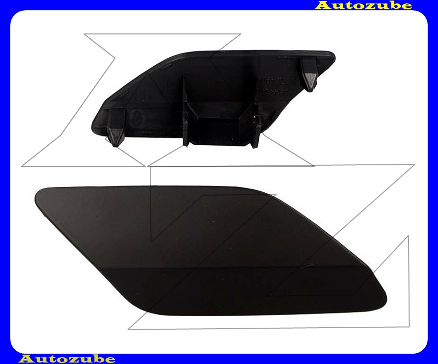 Első lökhárító fényszórómosó fedél jobb Első lökhárító fényszórómosó fedél jobb