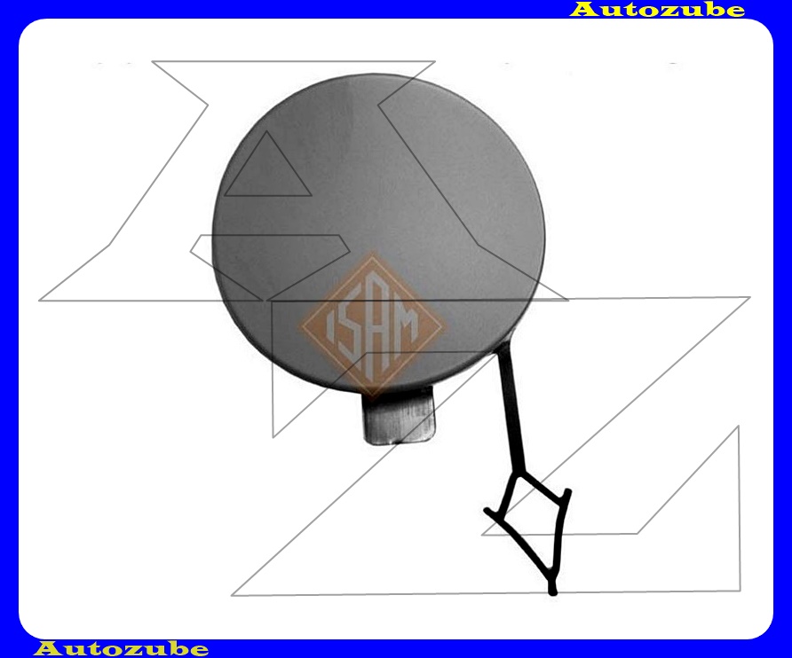 Hátsó lökhárító vonószemtakaró, alapozott Hátsó lökhárító vonószemtakaró, alapozott