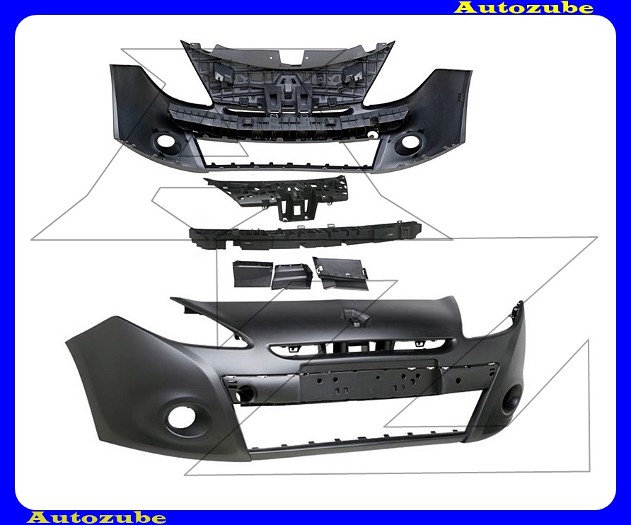 Első lökhárító alapozott, 15 Első lökhárító alapozott, 15